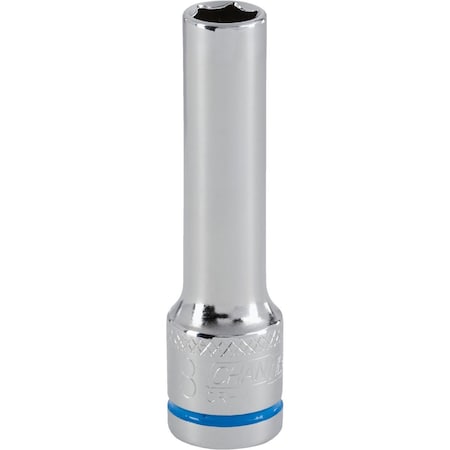 Channellock 3/8 In. Drive 8 mm 6-Point Deep Metric Socket 397881